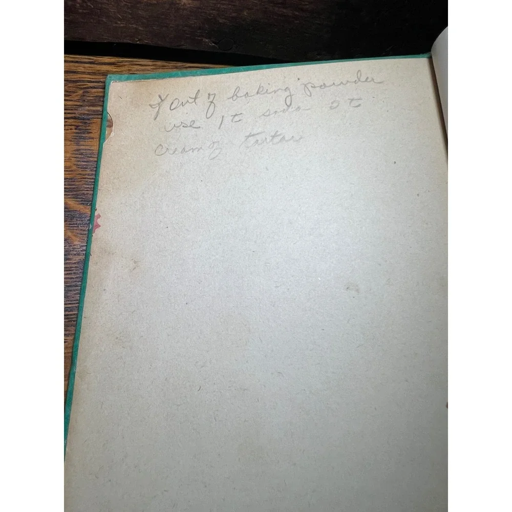 Vintage 1948 The American Womans Cook Book Ruth Berolzheimer Thumb Index Green
